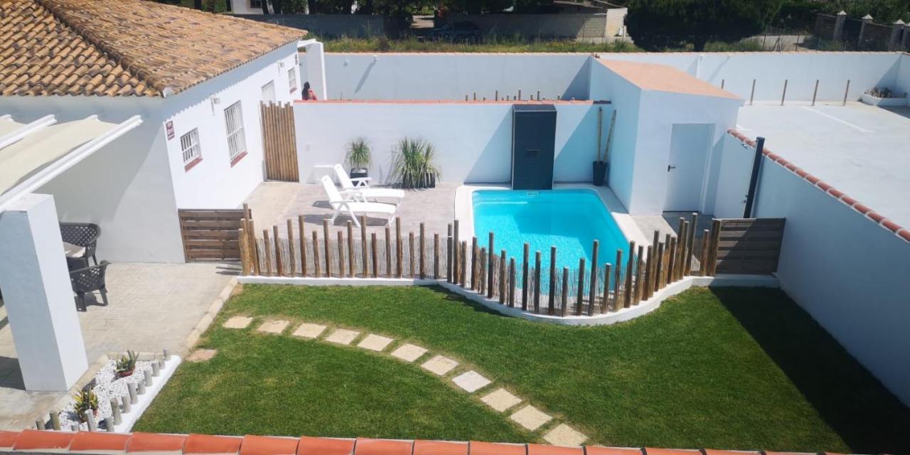 Palapa Beach , Chalet Con Piscina Privada Y Muy Cerca Del Mar Villa Chiclana de la Frontera Exterior foto